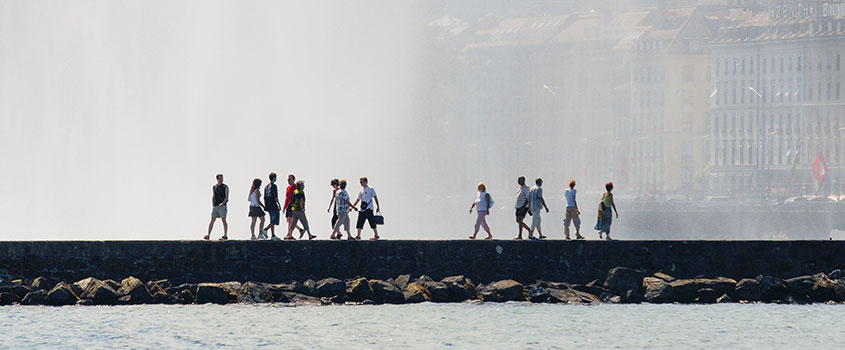 Geneva's water jet